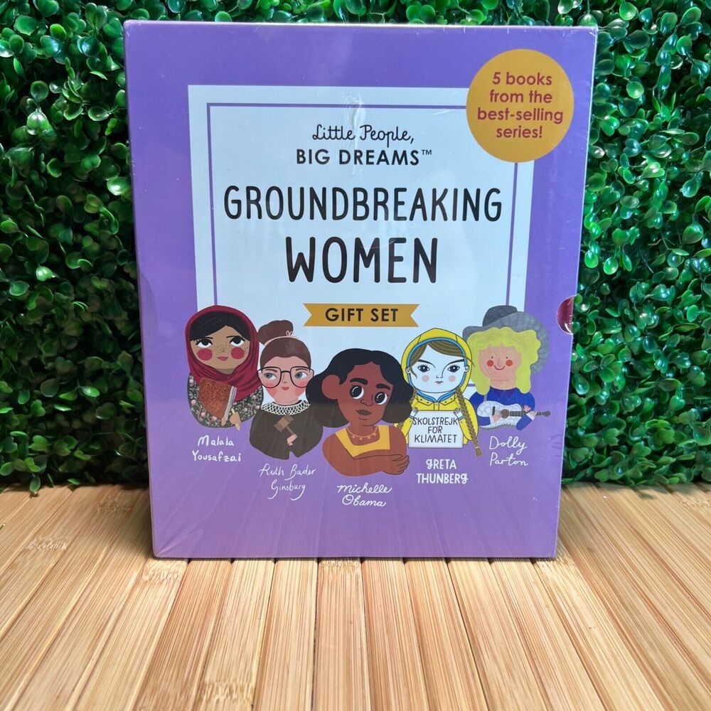 Little People Big Dreams Groundbreaking Women 5 Books Collection Box Gift Set